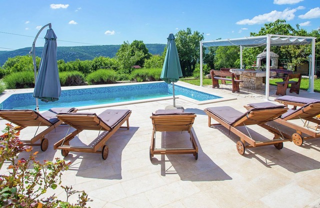 Surrounded by beautiful Mediterranean vegetation and the crystal clear sea
