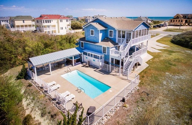 Sweetwater 49 | 311 ft from the beach | Dog Friendly, Private Pool, Hot Tub | Southern Shores