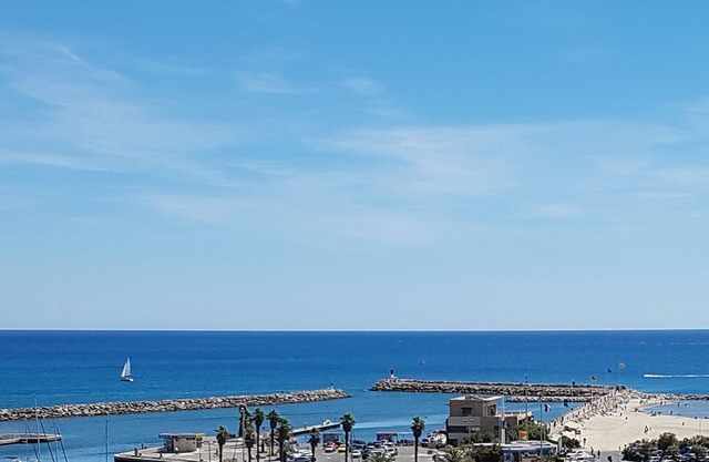 T1 cabin CLIM-WIFI-HEART MARINA-EXCEPTIONAL VIEW-BEACH A 2MN-PRIVATE PARKING