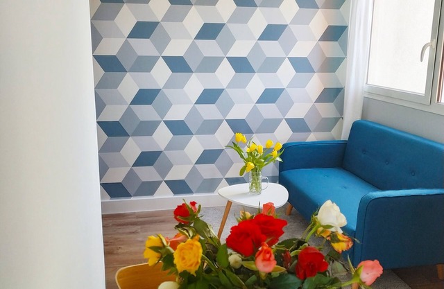 T2 30 M2 QUIET, NEW AND COSY la VILLE/MER/NATURE