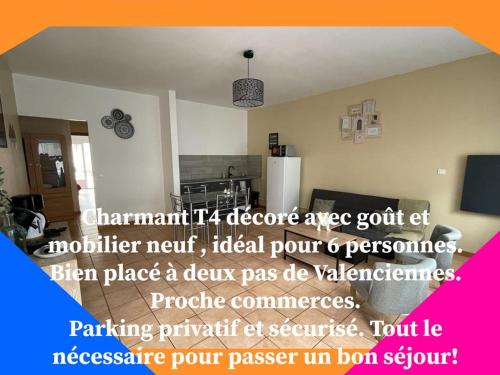 T4 rénové 95 m2 cosy confort !