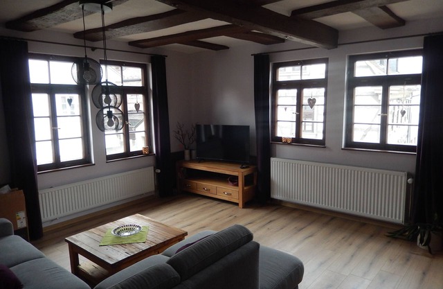 Tasteful half-timbered apartment in the heart of Michelstadt's old town!