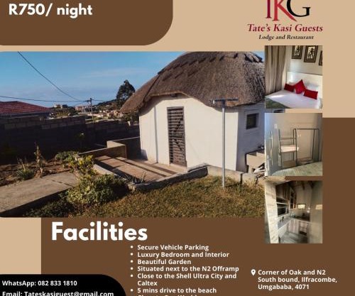 Tate's Kasi Guest Lodge