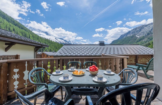 Terrasse Bec Rouge Montroc, Le Tour (Argentière), France