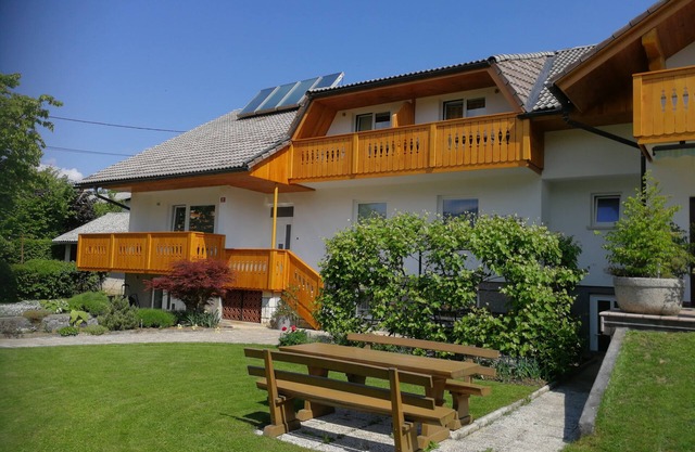 The Apartments Kristan are located in Bled, at the edge of the lovely meadow fro