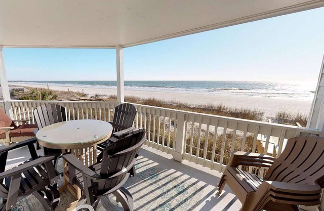 The Beach is Right Off Your Balcony! First Floor 3BR at Lighthouse II