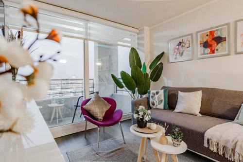 The best view near Plaza Ñuñoa