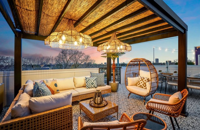 The Green Haus Luxxe Cabana Rooftop Retreat