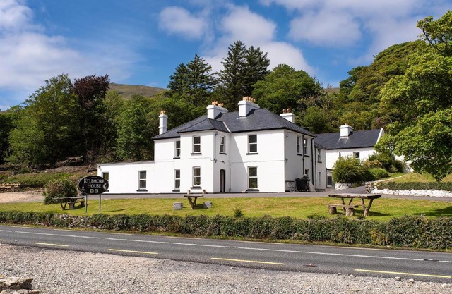 The guest wing at kylemore house