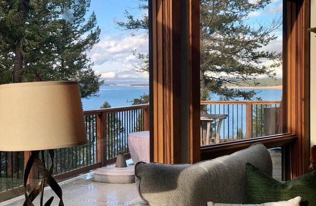 The Johnson Lake House. Located on Lake Koocanusa