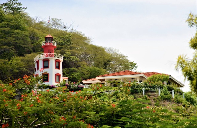 The Lighthouse Ocotal. Close to the beach.