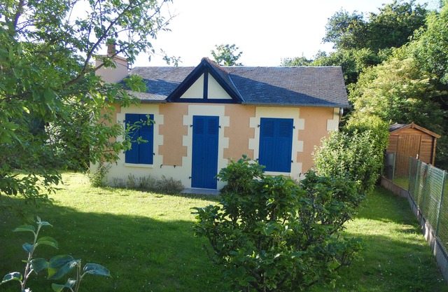 The little house in meadow