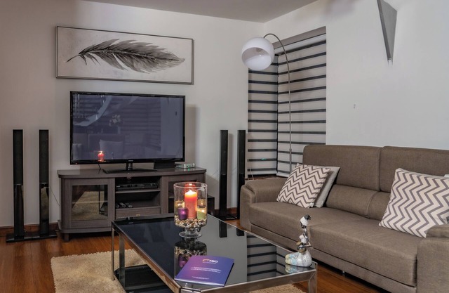 The Lofts Wood Avenue 2br in heart of Kilimani with ultramodern home appliances.