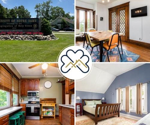 The ND Rover - Vintage 4BR Home Across St to ND
