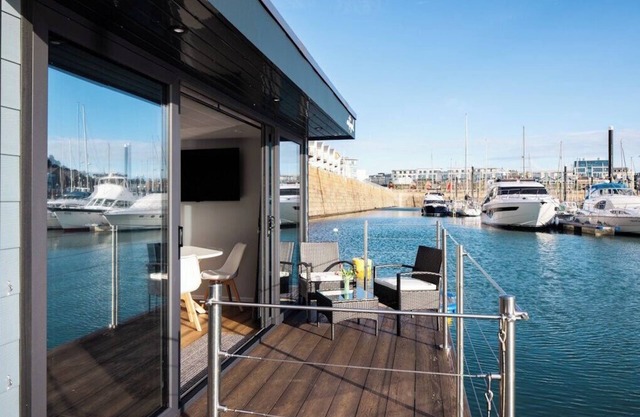 The Shells floating luxury apartments in St Helier Marina - a unique experiencen