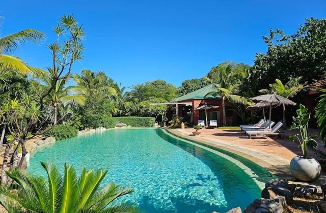 THE VILLA AFRICAN QUEEN - AN OASIS IN THE CARIBBEANS WITH A GIANT POOL !