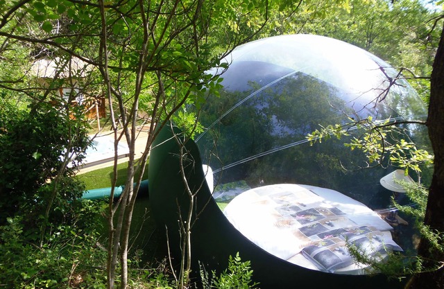 "The Zen Bubble" in the heart of the unusual