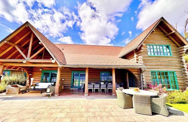This 5 Bedroom Lodge has both History & Luxury while being surrounded by nature
