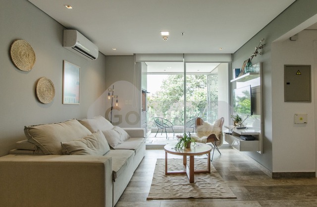 This apartment is a 1 bedroom(s), 1.5 bathrooms, located in Asunción, Asunción.