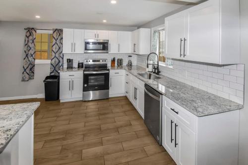Three bedroom family home with off street parking and fenced yard