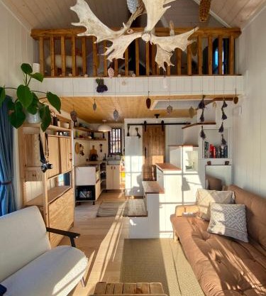 Tiny Cabin in nature with finnish Sauna