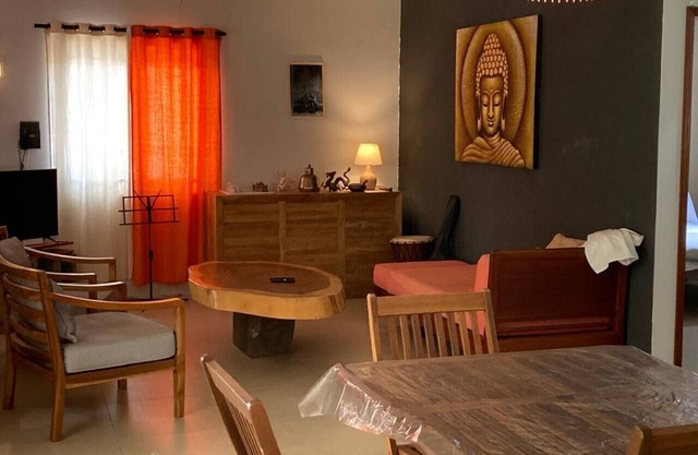 tnCharming 3 bedroom villa with WiFi and AC in La Gaulette Sea and mountain view