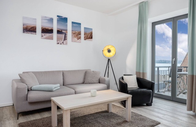 Tolles Ferienapartment mit Balkon in Erstklassiger Lage im Hafen von Wismar