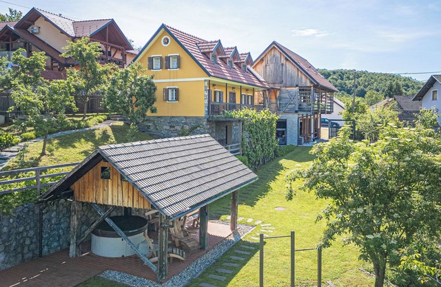 Traditional House Kal With Whirlpool, Semič, Slovenia