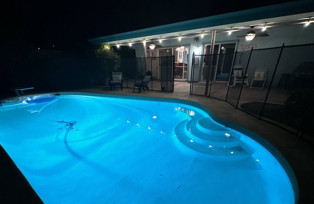 Tranquility by the pool at "Tuscany in Tucson".