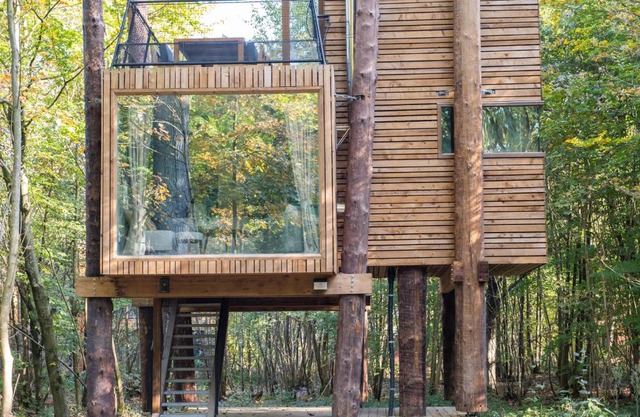 Treeloft adventure in nature for 4 people 6