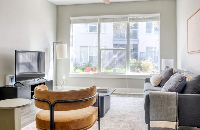 Trendy Riverside 1BR w/ Gym & W/D, nr Lady Bird Lake, by Blueground