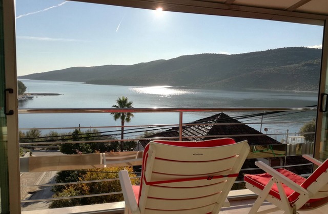 Two bedroom apartment with terrace and sea view Marina, Trogir (A-14191-a)