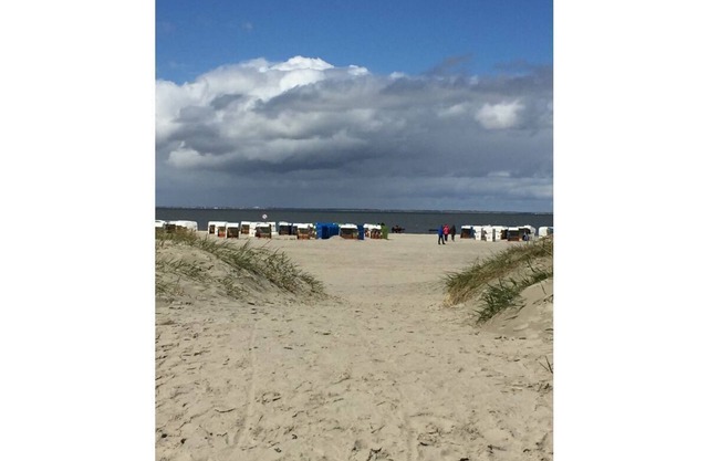 TWO EQUAL FeWo's location Deichstr. 13, oceanfront /beach