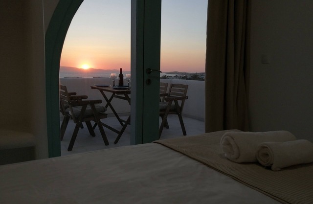 Two floor cycladic house