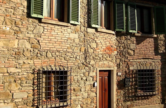 Typical renovated house in the heart of Tuscany, Chianti area, Florence.