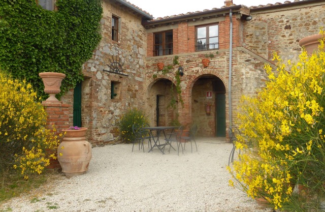 Typical Tuscan villa