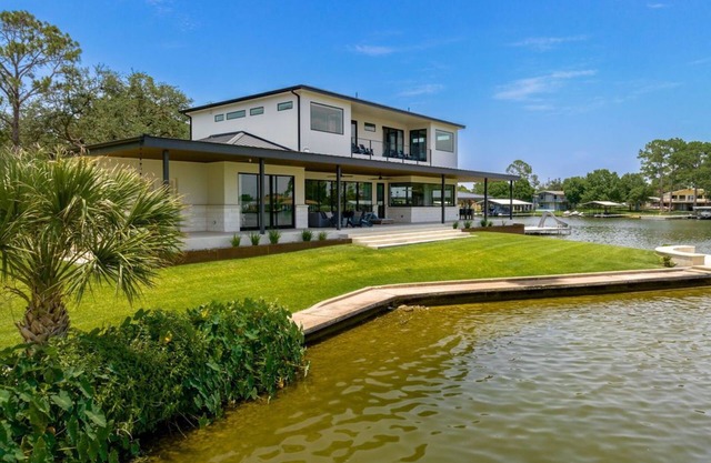 Ultimate Lake Escape: Chef’s Kitchen, Gym, Boat Slip & 900 Ft of Swimmable Shore