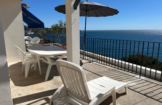 UNE Terrasse SUR LA Mera 10 mn à Pied de la mer et Très Calme
