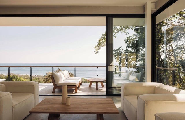 Unique luxury villa ocean view steps from the beach