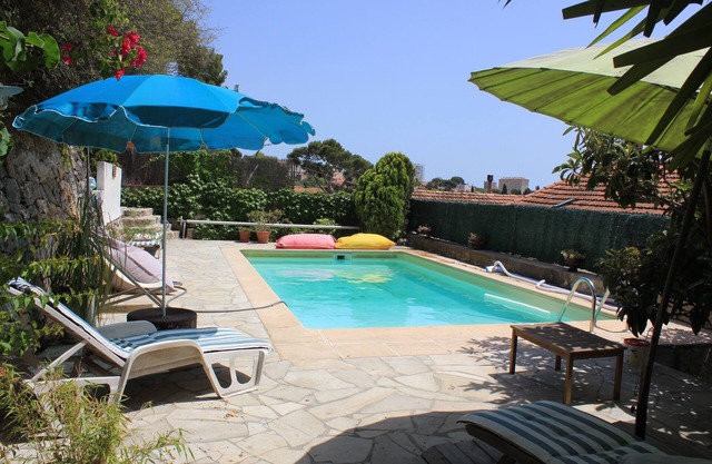 Unique villa with pool, seaside view