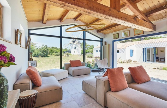 Unique Windmill And Farmhouse With Timeless Beauty