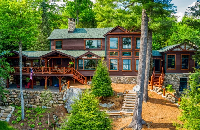 Unparalleled Adirondack Lake Home on Kiwassa!
