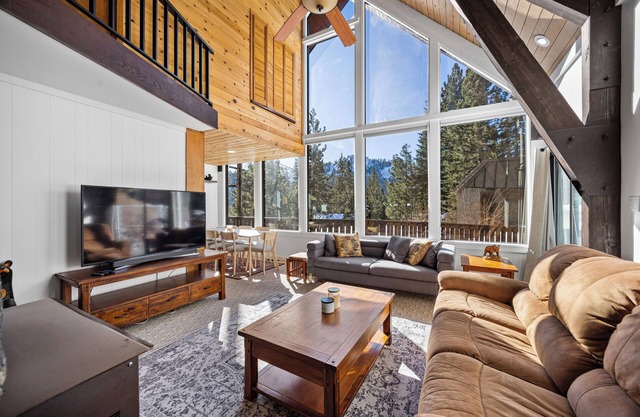 Unwind with Olympic Valley views in this dog friendly retreat!