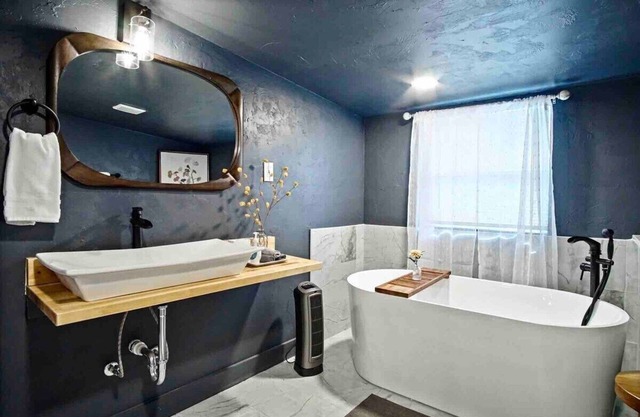 Uptown OKC Studio with Soaking Tub | Full Kitchen + Queen Bed | $1600/Month #04