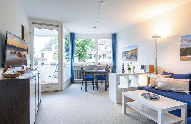 Vacation apartment Blaue Koje in the Beau Rivage house in Scharbeutz