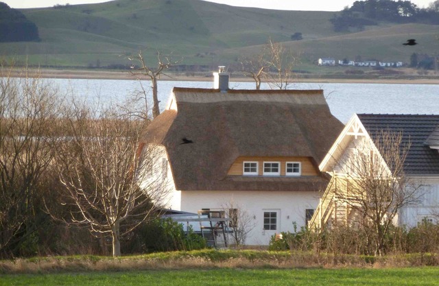 Vacation apartment on the ground floor in the thatched house on the Bodden in Middelhagen