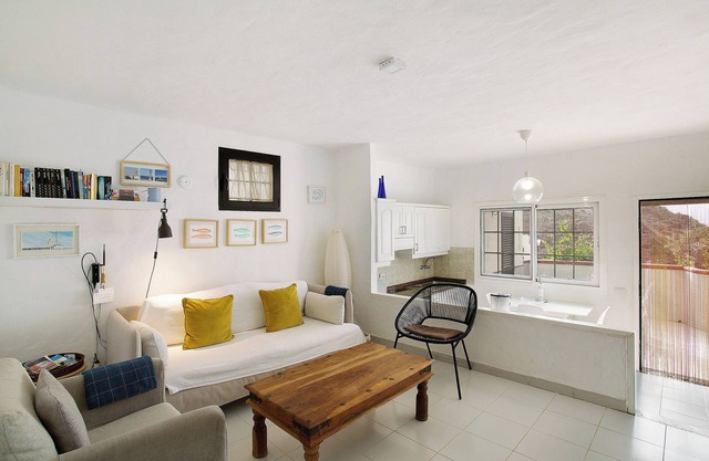 Vacation Apartment 'Faro De Sardina' with Shared Pool, Private Terrace and Wi-Fi