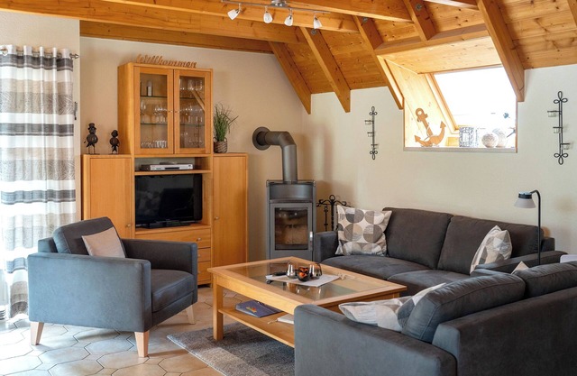 Vacation home Sprenger LA9. On the dyke and with a sun terrace.