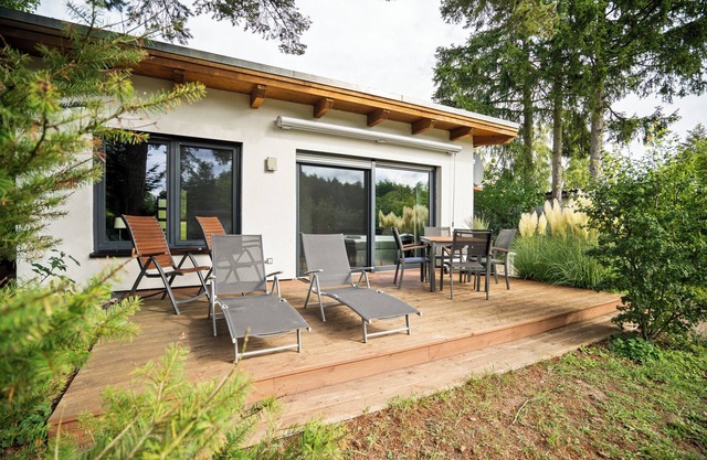 Vacation home Große Sommerliebe with fireplace for 3 people and dog