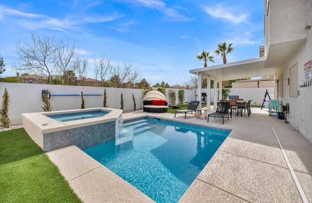 Vegas Haven Pool Spa Game Room